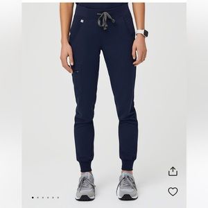 Figs Zamora Jogger Scrub Pants Navy